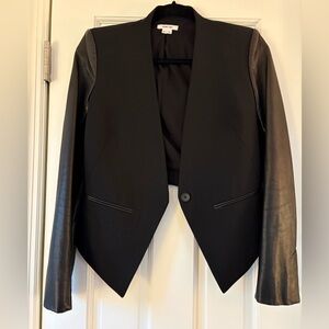 Helmut Lang Black Fabric Material